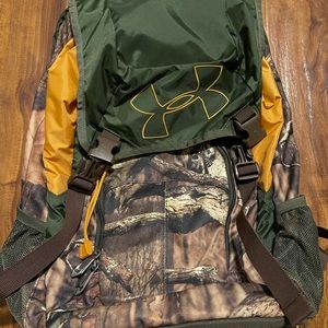 Under Armour Woodland camo Backpack
